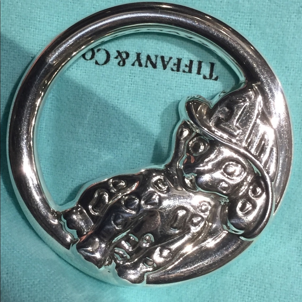 Genuine Fire Dog Tiffany & Co Baby Rattle